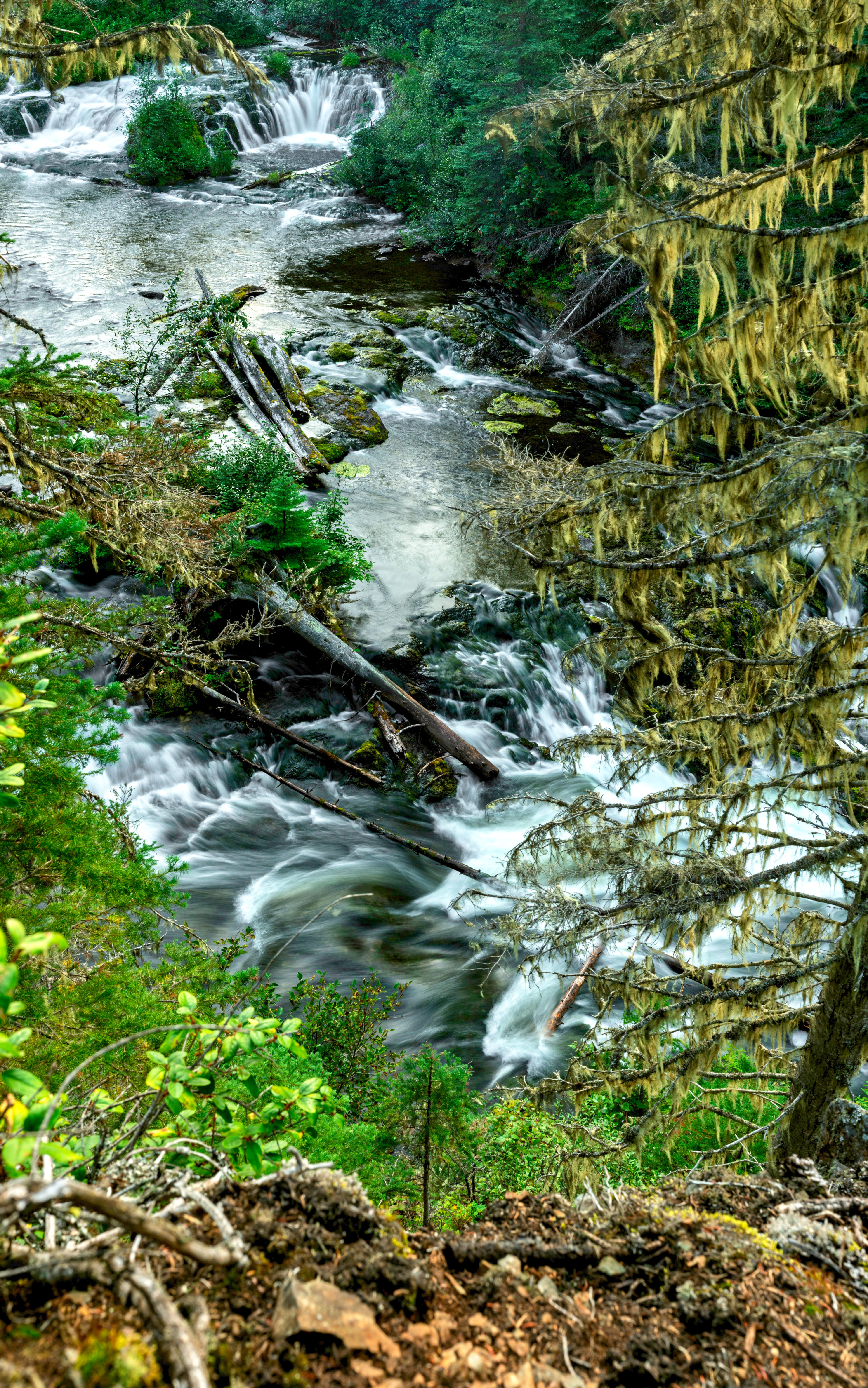 36" x 57" 6mm Acrylic Photographic Waterfall Landscape Wall Art